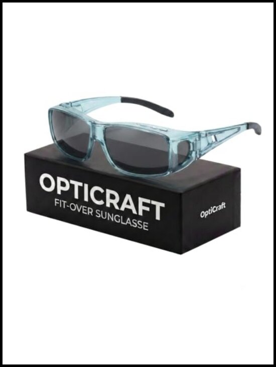 Polarized Fit Over Sunglasses Wrap Around UV400 Anti-Glare Unisex